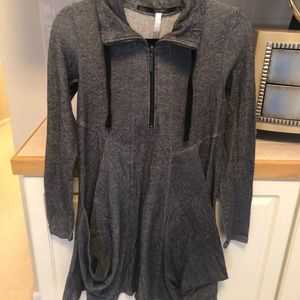 Kenzie NWOT tunic dress grey xs